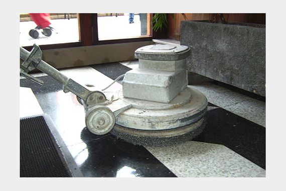 Limpiezas Orme Pulido y cristalizado de suelos de mármol y terrazo (pétreos)